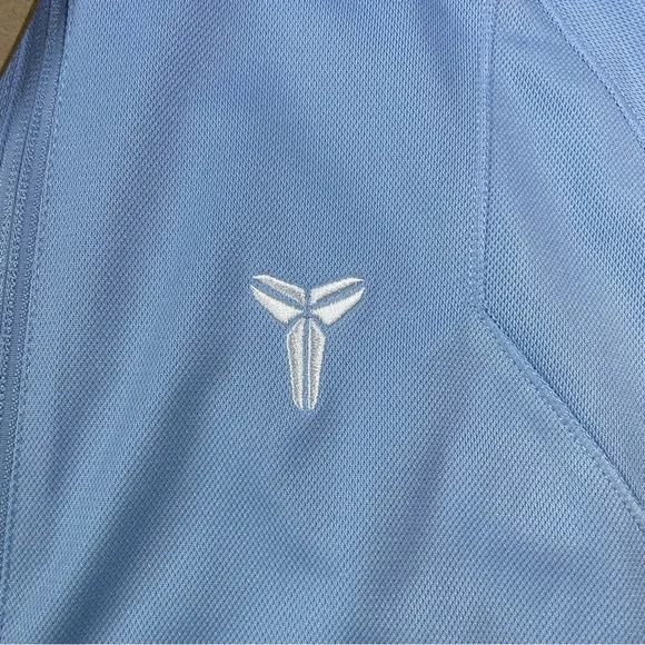 Nike Mamba Kobe Bryant Full Zip Jacket Mens Large Light Blue Dri-Fit HJ8097-422 - Picture 6 of 11